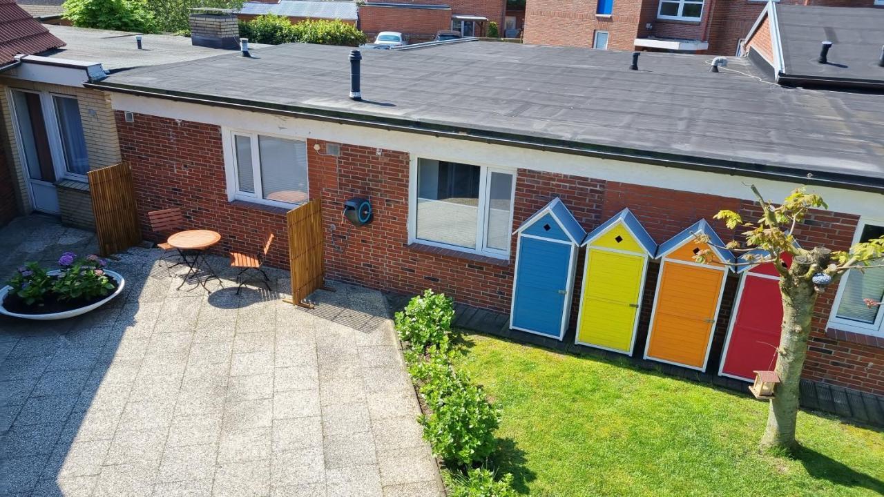 Haus Polarstern Ferienwohnung Jupiter Borkum Eksteriør billede